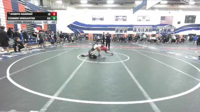 138 lbs Cons. Round 5 - Joseph Ramirez, El Modena vs Conner Wingarten, Santiago (Corona)