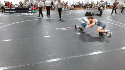 132 lbs Semis (4 Team) - Casey Dean, Slate Wrestling Academy vs Cael Moore, RWA Blue