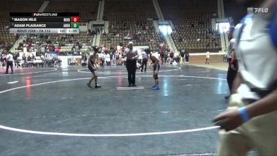 7A 113 lbs Cons. Semi - Mason Irle, Baker HS vs Adam Plaisance, Auburn