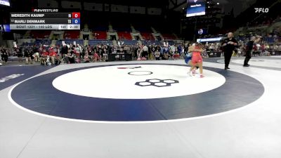140 lbs Champ. Rd Of 128 - Meredith Kaump, IA vs Marli Denmark, TX