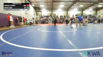 126-132 lbs Rr Rnd 3 - Tripp Gaches, Cleveland Public Schools vs Skylar Cantrell, Cleveland Takedown