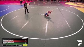 84 lbs Semis & 1st Wrestleback (8 Team) - Nolan Conway, Caledonia/Houston vs Riley Harberts, Adrian