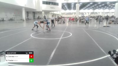 102 lbs Consi Of 8 #2 - Aydann Correa, Brawley Wrestling Academy vs Braiden Foster, Gold Rush Wrestling