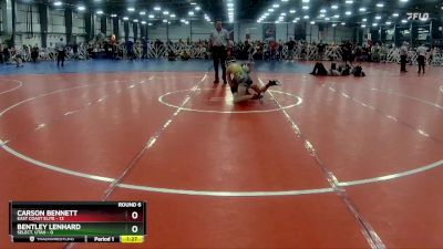 84 lbs Rd# 9- 2:15pm Saturday Final Pool - Bentley Lenhard, SELECT, Utah vs Carson Bennett, East Coast Elite