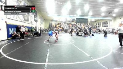 157 lbs Semifinal - Adam Salas, Los Alamitos vs Mason McDonnell, Fountain Valley