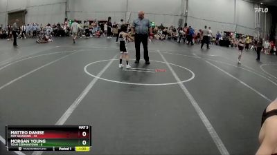 44 lbs Round 1 (3 Team) - Trey Sanders, Mat Assassins vs Leo Palansky, Team Germantown