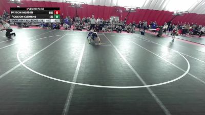12U Boys - 78 lbs Cons. Round 3 - Colton Clemens, Lodi Wrestling Club vs Payson Nilssen, Wisconsin