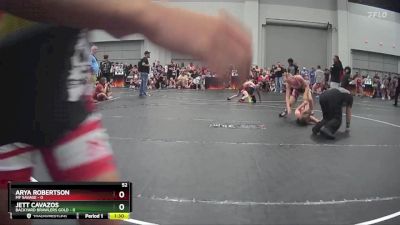 105 lbs Round 6 (10 Team) - Peyton Boston, Backyard Brawlers Gold vs Preston Pas, MF Savage