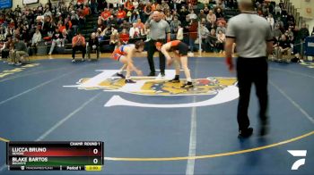 106 lbs Champ. Round 1 - Lucca Bruno, Revere vs Blake Bartos, Buckeye