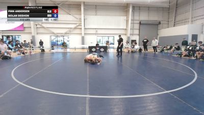 113 lbs Finn Andersen, New Jersey vs Nolan DeShon, Ohio