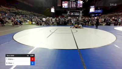 145 lbs Cons 8 #1 - Thomas Gibbs, Indiana vs Ryan Rios, California