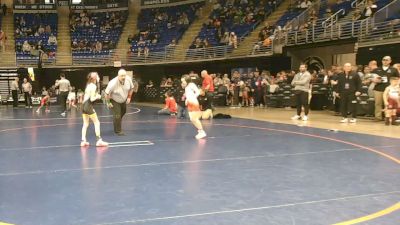 75 lbs Semifinal - Peyton Godshall, Wissahickon vs Gianna Hertzog, Norwin