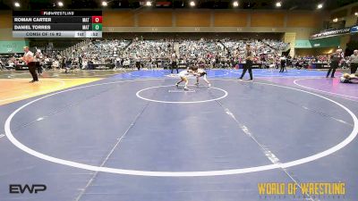 61 lbs Consi Of 16 #2 - Roman Carter, Mat Demon Wrestling Club vs Daniel Torres, Mat Demon Wrestling Club
