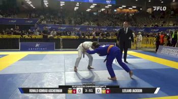 Ronald Konrad Ascherman vs Leeland Jackson 2026 Pan Kids Jiu-Jitsu IBJJF Championship