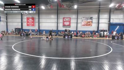 92 lbs Chase Downing, Georgia vs Mason Pederson, Florida Red