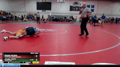 Elite 149 lbs Cons. Round 3 - Isaiah Mlsna, Minnesota State Mankato vs Ethen Doty, Upper Iowa