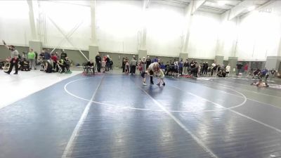 41 lbs Quarterfinal - Jett Meyer, Fremont Wrestling vs Wyatt Grover, Box Elder Stingers