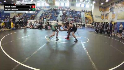 132 lbs Champ Round 1 (16 Team) - Tyson Horel, Westside Wrestling vs Tyler Johnson, Panhandle Gator Dogs