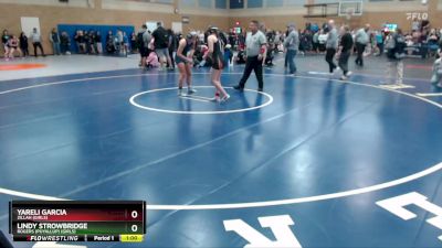 130lbs Cons. Round 7 - Yareli Garcia, Zillah (Girls) vs Lindy Strowbridge, Rogers (Puyallup) (Girls)