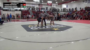 215 lbs Cons. Semi - Kristopher Perkins, Davenport North vs Conrad Kroymann, Northeast Community