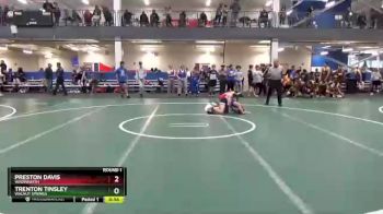 104 lbs Round 1 - Preston Davis, Wadsworth vs Trenton Tinsley, Walnut Springs