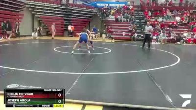 133 lbs Semifinal - Joseph Airola, Nebraska-Kearney vs Collin Metzgar, Colorado Mesa