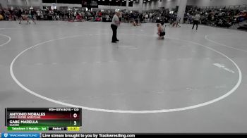 120 lbs Cons. Round 2 - Gabe Marella, Illinois vs Antonio Morales, Eagle Empire Wrestling