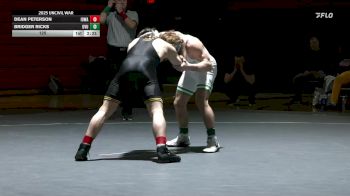 125 lbs Finals (2 Team) - Dean Peterson, Iowa vs Bridger Ricks, Utah Valley