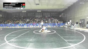126 lbs 1st Place Match - Jonah Rusca, Reedley vs Ethan Carpenter, East Bakersfield