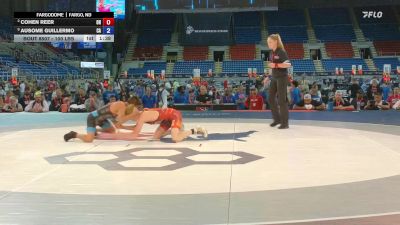 100 lbs 3rd Place Match - Cohen Reer, OH vs Ausome Guillermo, CA