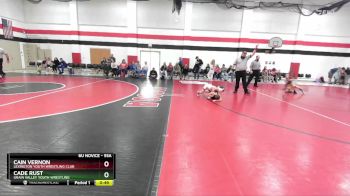 55A Cons. Semi - Cain Vernon, Lexington Youth Wrestling Club vs Cade Rust, Grain Valley Youth Wrestling