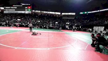 58 lbs Quarterfinal - Ike Parsons, DONA vs Henry Fischer, CPWA
