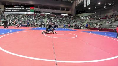 182 lbs Cons. Round 1 - Ruaro Zino-Monnitey, Little Rock Central High School Wrestling vs Daniel Aldridge, Saints Wrestling Club