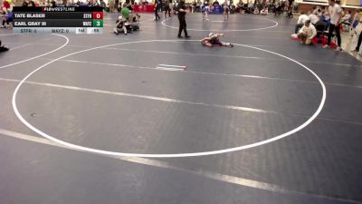 Elementary - 64 lbs Earl Gray III, Wayzata vs Tate Blaser, St Francis