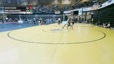 125 lbs Champ. Round 2 - Devon Frazier, Carl Albert State vs Eden Cobos-Ortega, Otero College