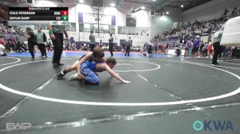 92 lbs Consi Of 4 - COLE PETERSON, Warhorse Wrestling Club vs Gatlin Earp, Chandler Takedown Club
