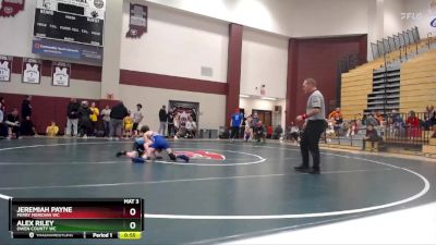 64-68 lbs Round 2 - Jeremiah Payne, Perry Meridian WC vs Alex Riley, Owen County WC