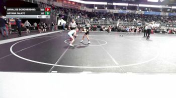 85 lbs Consi Of 4 - Annalise Borcherding, Thunderbird WC vs Aryana Talato, Jackson County