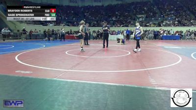 87 lbs Round Of 32 - Sammy Cox, Watonga vs Noah Sword, Lincoln Christian