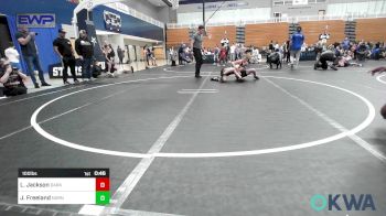 100 lbs Quarterfinal - Lane Jackson, Darko Valley Wolf Pack vs Jack Freeland, Norman North