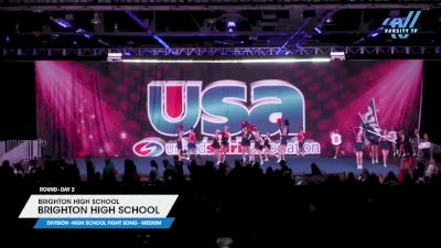 Brighton High School - Brighton High School [2025 High School Fight Song - Medium Day 2] 2025 USA Spirit Natl's/Collegiate Champs/Jr. Natl's