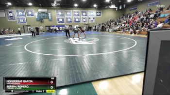 155 lbs Cons. Round 3 - Monserrat Garcia, San Luis Obispo vs Bertha Romero, Channel Islands