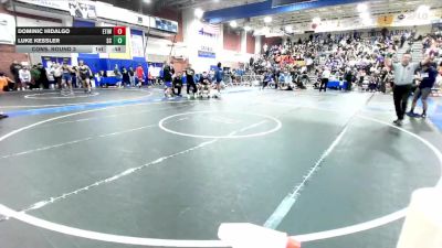 157 lbs Cons. Round 3 - Luke Kessler, San Clemente vs Dominic Hidalgo, Etiwanda