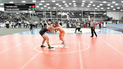 6 - 165 lbs 5th Place Match - Hayden Carl, West Springfield vs Chase Alvarez, Independence