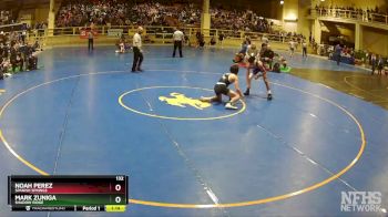 132 lbs Semifinal - Mark Zuniga, Shadow Ridge vs Noah Perez, Spanish Springs