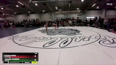 126 lbs Cons. Round 6 - Ethan Mora, Roosevelt vs Traven Sharon, Fowler