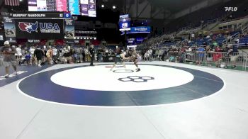 150 lbs Cons. Quarters - Aaron Ellison, NC vs Murphy Randolph, KS