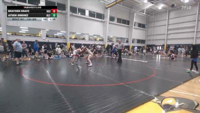 136 lbs 3rd Place - Brayden Kratz, Gilbertsville vs Ayden Jimenez, Allentown