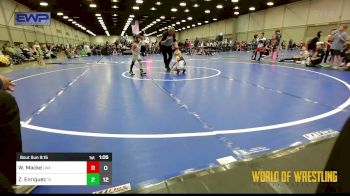 46 lbs Final - Waylon Macke, LWA 9U vs Zane Enriquez, Takedown Elite 9u