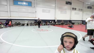 66 lbs Round Robin 5 - Nathaniel Cooper, Ground Zero Red-YTH vs Sam Mills, Revival Pink - YTH